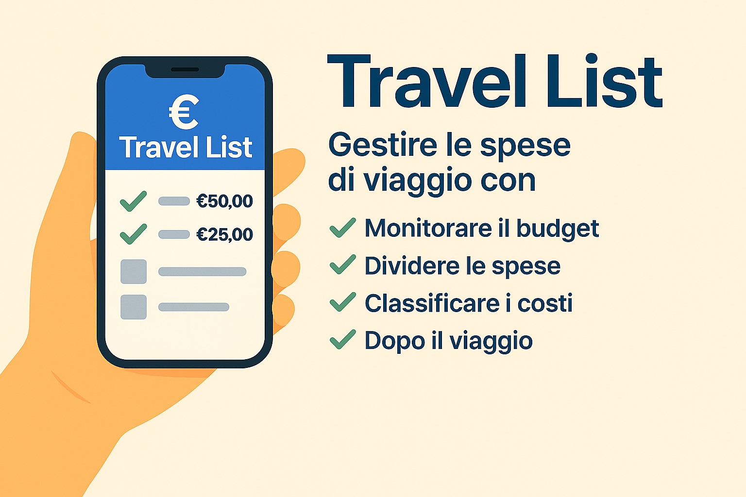 Travel List - Gestione spese